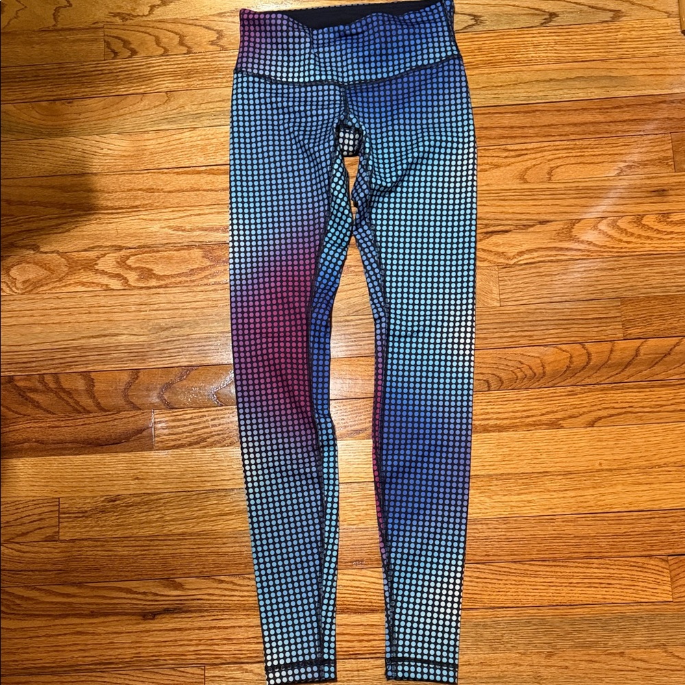 lululemon athletica Blue and Purple Gradient Leggings